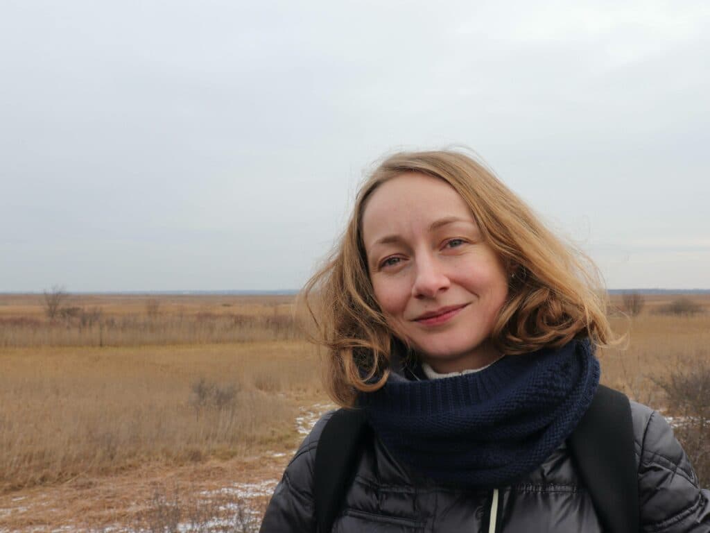 Agnė Rimkutė gamtoje